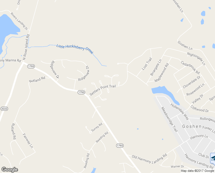 map of restaurants, bars, coffee shops, grocery stores, and more near 1206 Burnt Hill Road in Goshen