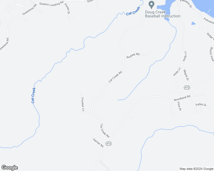 map of restaurants, bars, coffee shops, grocery stores, and more near 26956 Cat Creek Road in Mechanicsville