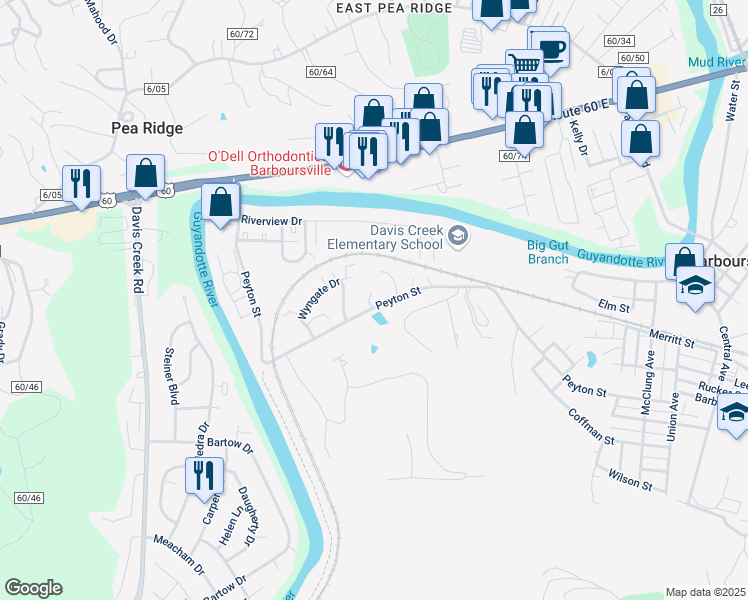 174 Wyngate Place, Barboursville WV Walk Score
