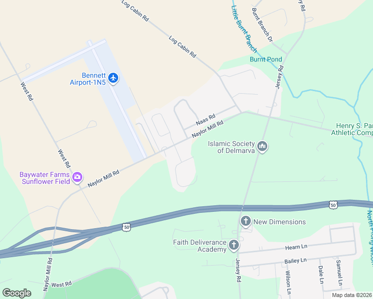 map of restaurants, bars, coffee shops, grocery stores, and more near 29118 Red Fox Drive in Salisbury