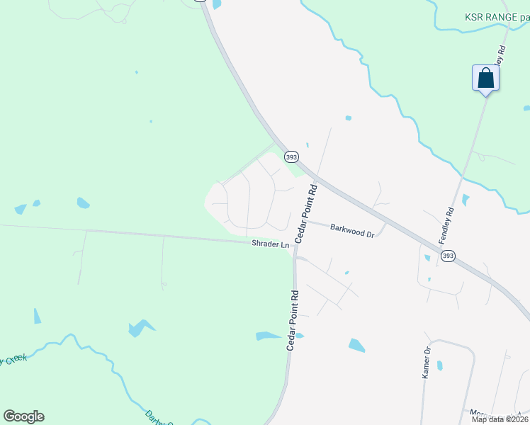 map of restaurants, bars, coffee shops, grocery stores, and more near 1204 Deer Fields Trace in La Grange