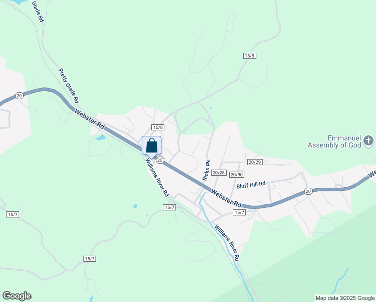 map of restaurants, bars, coffee shops, grocery stores, and more near 13 Lisa Lane in Cowen