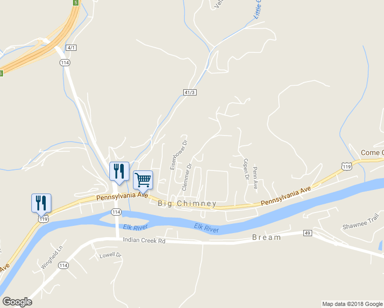 map of restaurants, bars, coffee shops, grocery stores, and more near 415 Clemmer Drive in Charleston