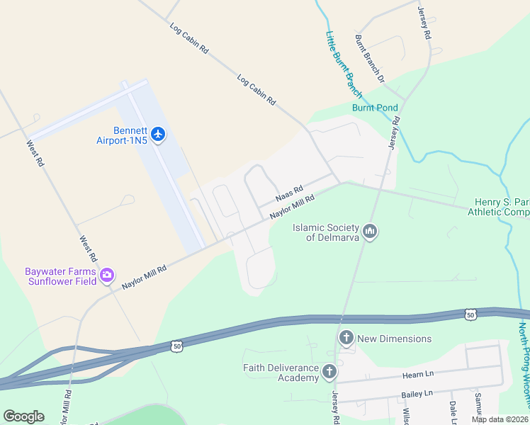 map of restaurants, bars, coffee shops, grocery stores, and more near 29118 Red Fox Drive in Salisbury