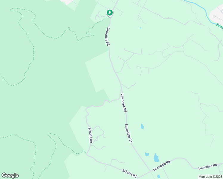 map of restaurants, bars, coffee shops, grocery stores, and more near 1515 Lawndale Road in Kenwood