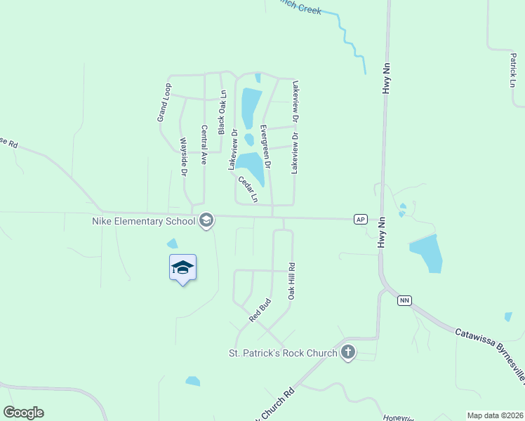 map of restaurants, bars, coffee shops, grocery stores, and more near 3700 Windfall Place in Catawissa