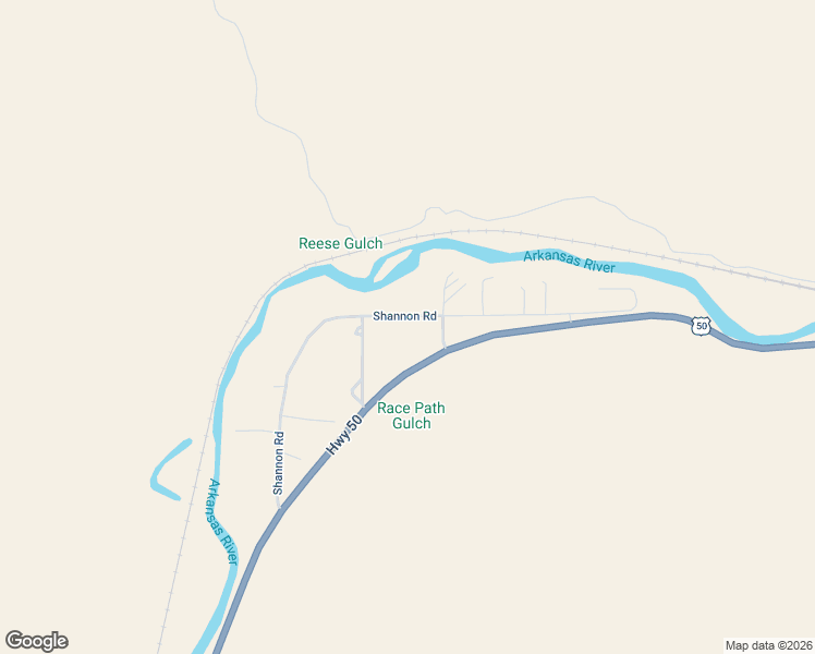 map of restaurants, bars, coffee shops, grocery stores, and more near 24373-24531 Highway 50 in Cotopaxi