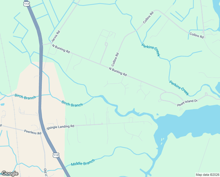 map of restaurants, bars, coffee shops, grocery stores, and more near 12009 Turtle Mill Road in Bishopville