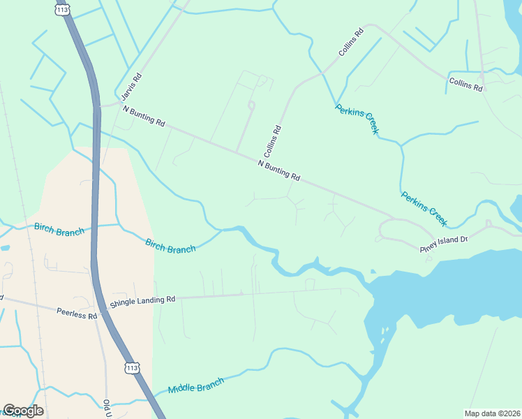 map of restaurants, bars, coffee shops, grocery stores, and more near 12009 Turtle Mill Road in Bishopville