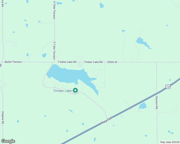 map of restaurants, bars, coffee shops, grocery stores, and more near 11 Timber Lake Road in Lane
