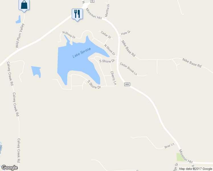 map of restaurants, bars, coffee shops, grocery stores, and more near 4186 South Shore Drive in Catawissa