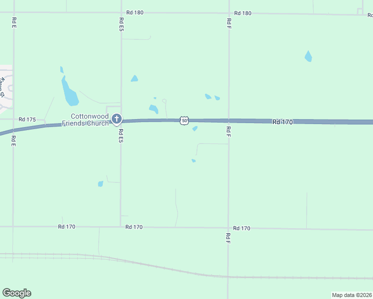 map of restaurants, bars, coffee shops, grocery stores, and more near 1739 Road F in Emporia