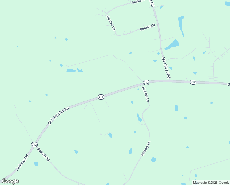 map of restaurants, bars, coffee shops, grocery stores, and more near Old Jericho Road in La Grange