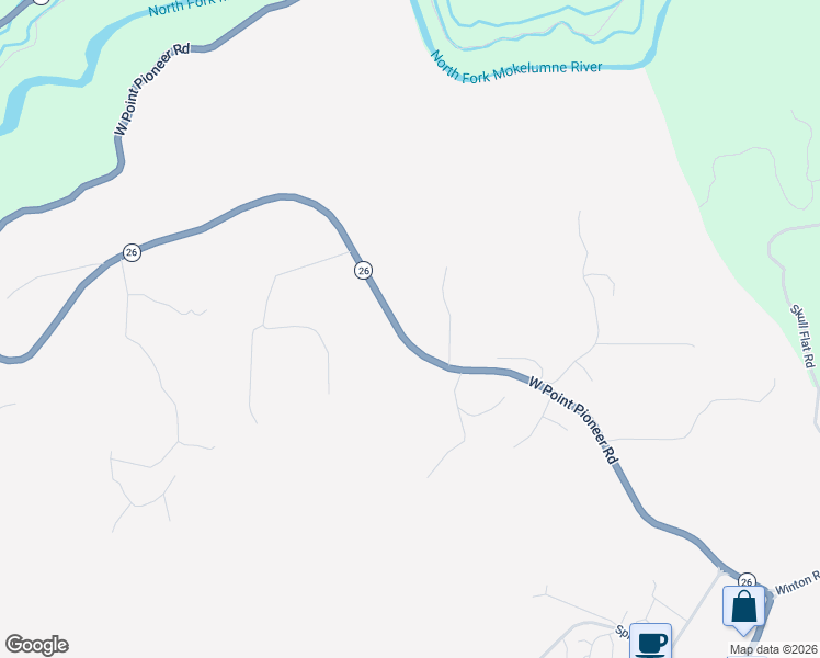 map of restaurants, bars, coffee shops, grocery stores, and more near 23414 Westpoint Pioneer in West Point