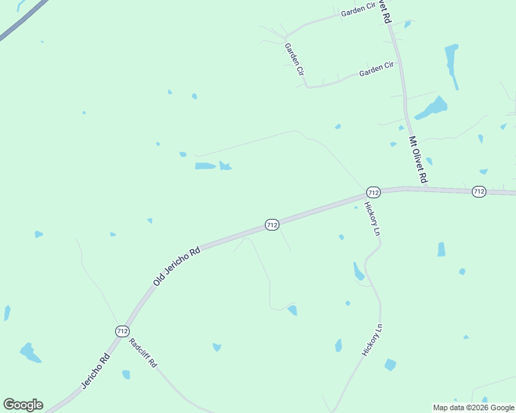 map of restaurants, bars, coffee shops, grocery stores, and more near Old Jericho Road in La Grange