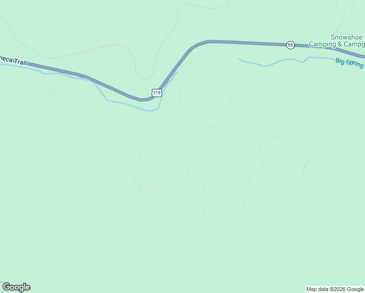 map of restaurants, bars, coffee shops, grocery stores, and more near Spring Road in Marlinton