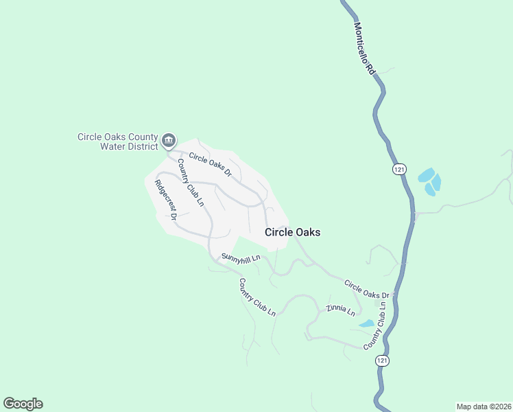 map of restaurants, bars, coffee shops, grocery stores, and more near 11 Rockrose Court in Napa