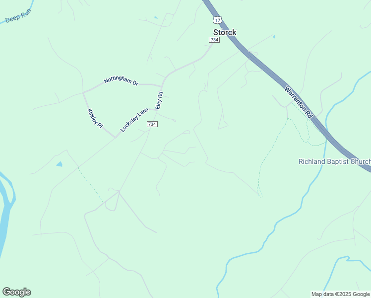 map of restaurants, bars, coffee shops, grocery stores, and more near 36 Galilean Drive in Fredericksburg