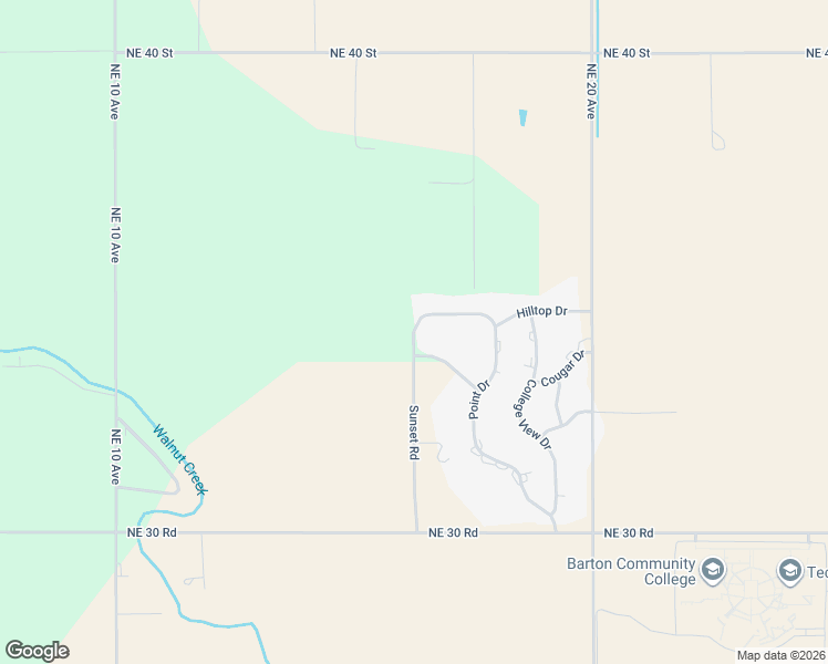 map of restaurants, bars, coffee shops, grocery stores, and more near 391 Point Dr in Great Bend