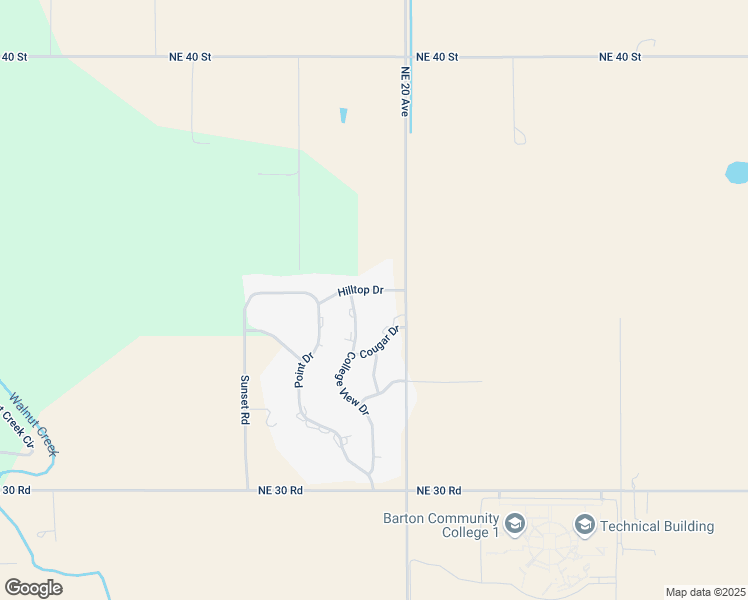 map of restaurants, bars, coffee shops, grocery stores, and more near 1-163 Hilltop Drive in Great Bend