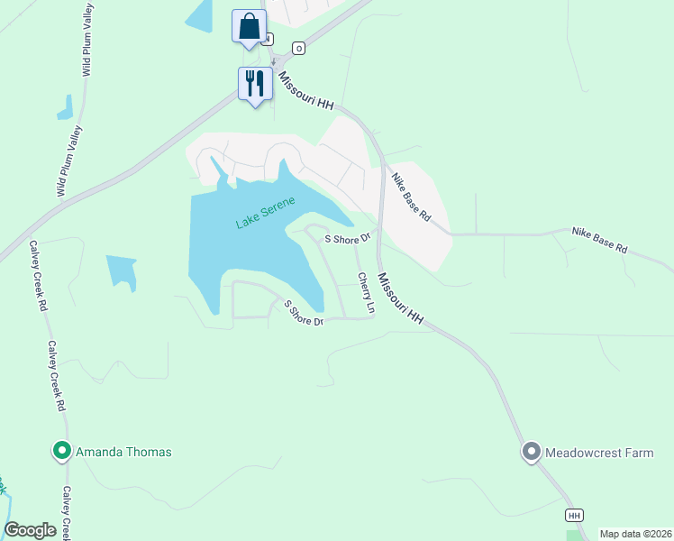 map of restaurants, bars, coffee shops, grocery stores, and more near 4186 South Shore Drive in Catawissa