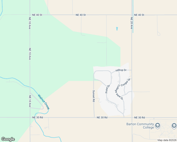 map of restaurants, bars, coffee shops, grocery stores, and more near 361-391 Point Dr in Great Bend