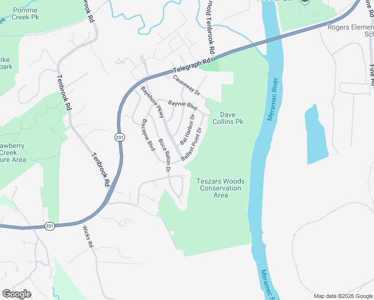 map of restaurants, bars, coffee shops, grocery stores, and more near 1285 Ballast Point Dr in Arnold
