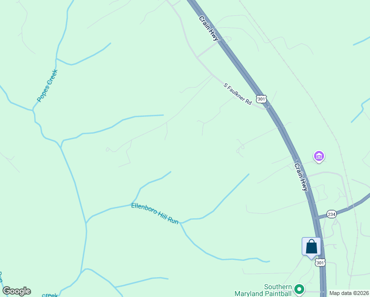 map of restaurants, bars, coffee shops, grocery stores, and more near 10049 Meleen Drive in Faulkner