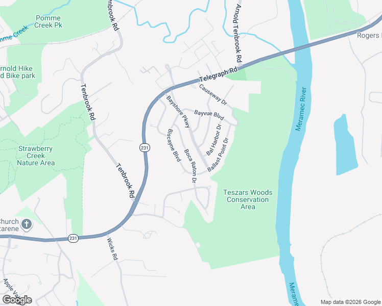 map of restaurants, bars, coffee shops, grocery stores, and more near 3356 Bayshore Parkway in Arnold