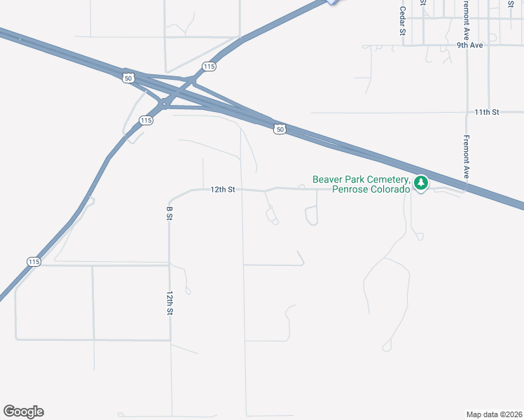 map of restaurants, bars, coffee shops, grocery stores, and more near 340-376 12th Street in Penrose