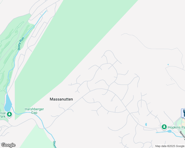 map of restaurants, bars, coffee shops, grocery stores, and more near 2942 Hopkins Drive in McGaheysville