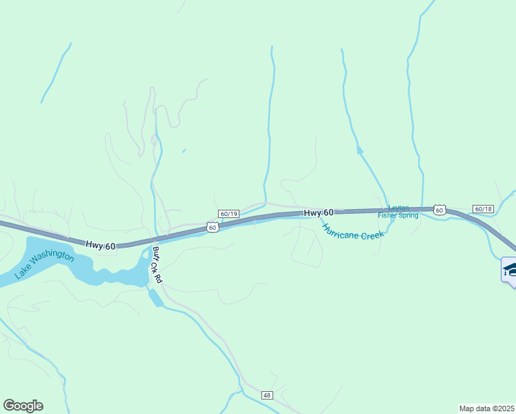 map of restaurants, bars, coffee shops, grocery stores, and more near 338 County Route 60/19 in Hurricane