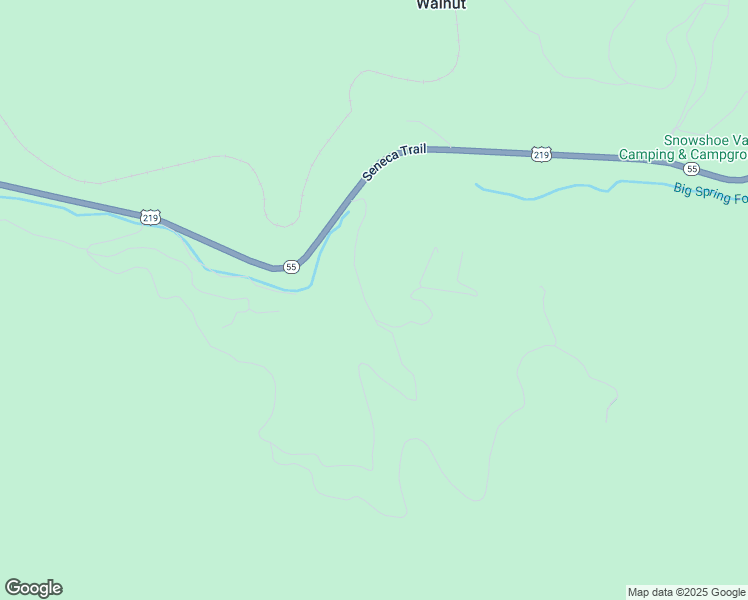 map of restaurants, bars, coffee shops, grocery stores, and more near 321 Spring Road in Slaty Fork