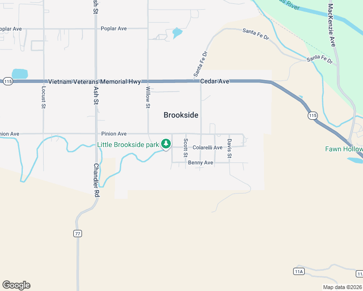 map of restaurants, bars, coffee shops, grocery stores, and more near 1815 Scott St in Cañon City