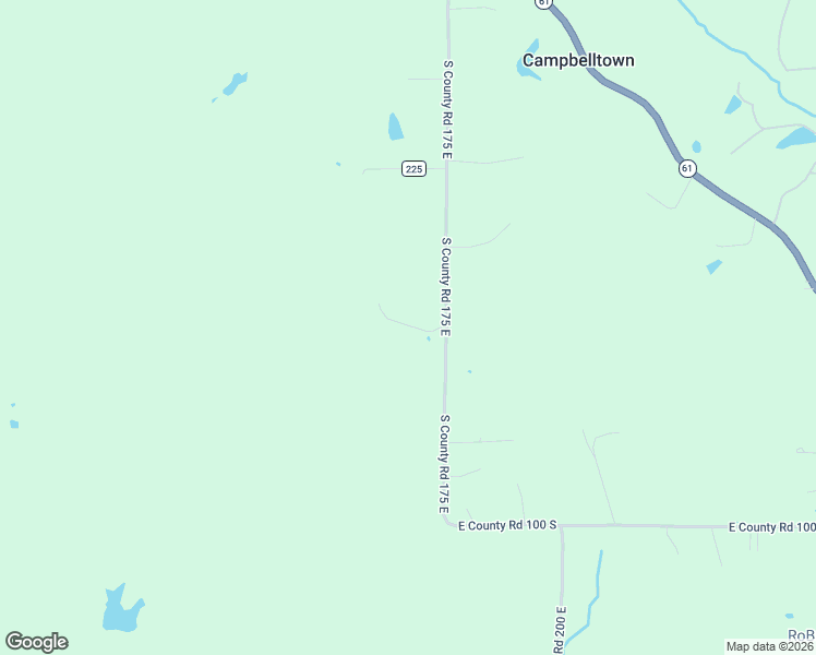 map of restaurants, bars, coffee shops, grocery stores, and more near 506 South Co Road 175 East in Winslow