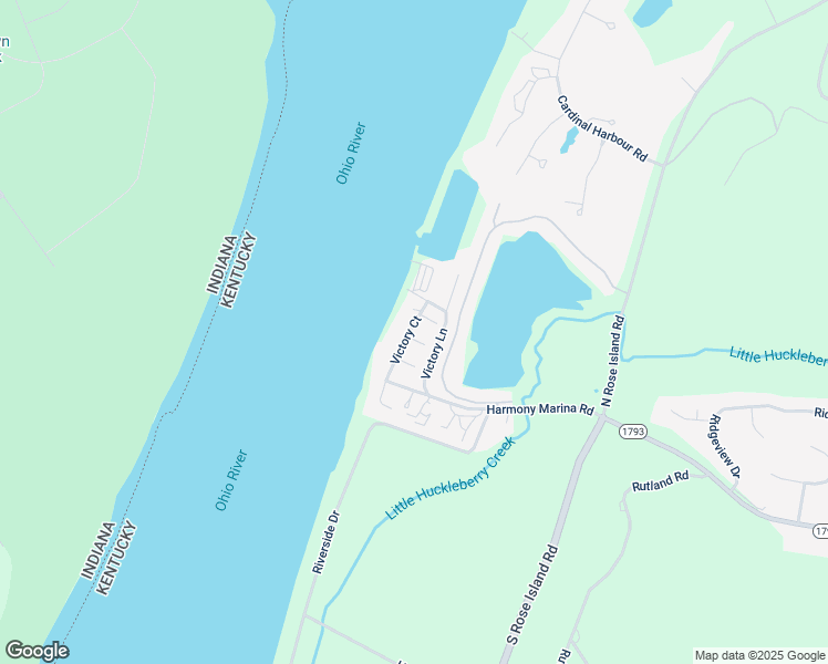 map of restaurants, bars, coffee shops, grocery stores, and more near 1707 Perry Court in Prospect