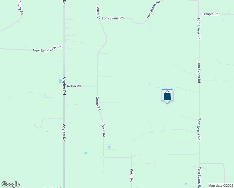 map of restaurants, bars, coffee shops, grocery stores, and more near 29511 Green Road in Borden