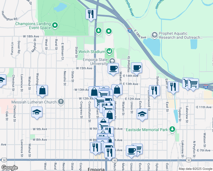 1200 Commercial Street, Emporia KS Walk Score