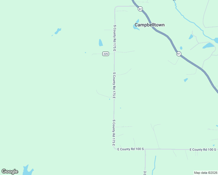 map of restaurants, bars, coffee shops, grocery stores, and more near 506 South County Road 175 East in Winslow