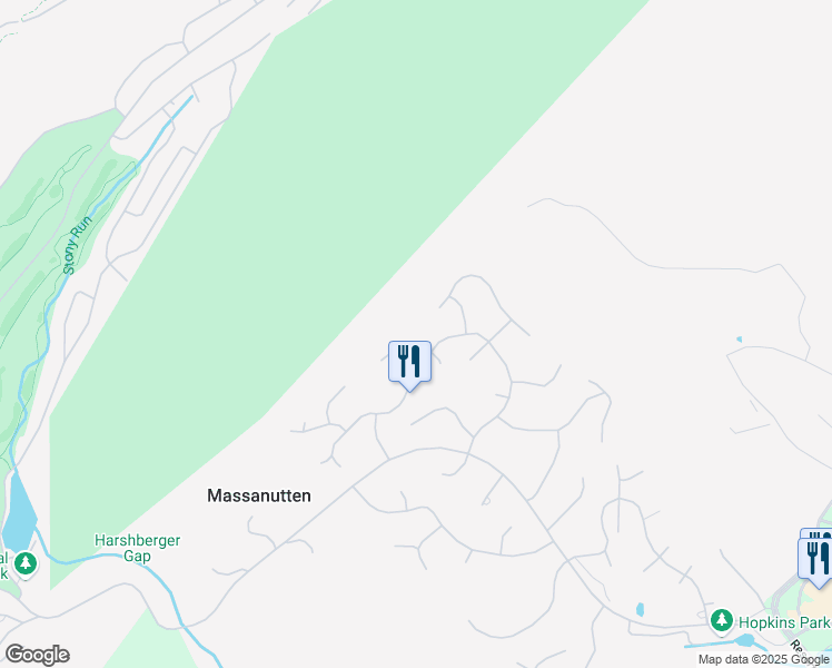 map of restaurants, bars, coffee shops, grocery stores, and more near 240 Congers Lane in McGaheysville