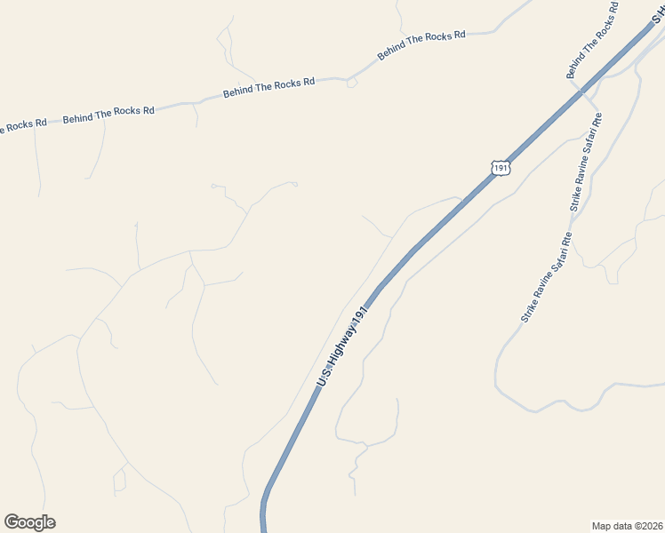 map of restaurants, bars, coffee shops, grocery stores, and more near 82 Behind The Rocks Drive in Moab