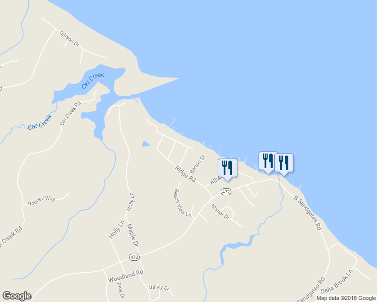map of restaurants, bars, coffee shops, grocery stores, and more near 27208 Cleveland Street in Mechanicsville