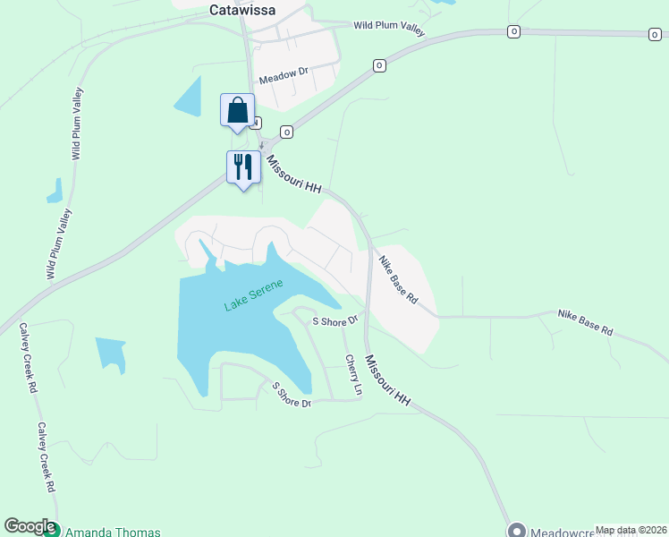 map of restaurants, bars, coffee shops, grocery stores, and more near 1051 North Shore Drive in Catawissa