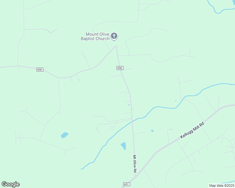 map of restaurants, bars, coffee shops, grocery stores, and more near 490 Mount Olive Road in Fredericksburg