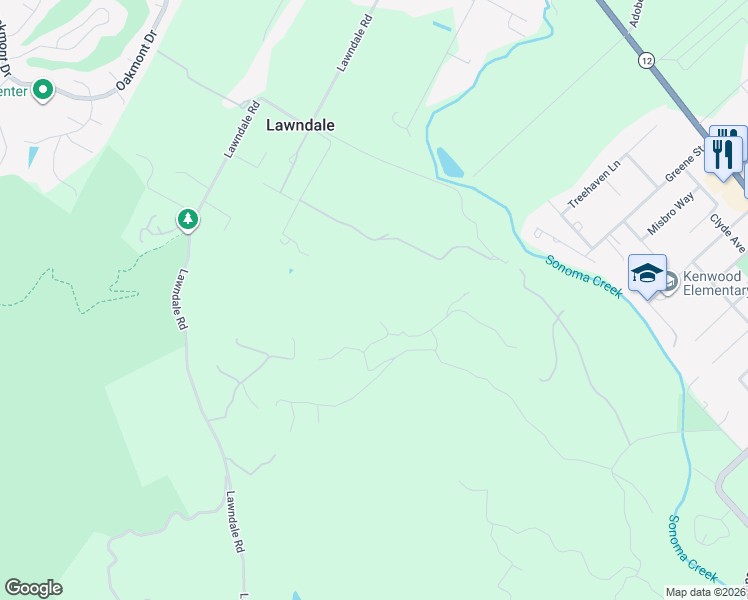 map of restaurants, bars, coffee shops, grocery stores, and more near 1142 Kenilworth Avenue in Kenwood