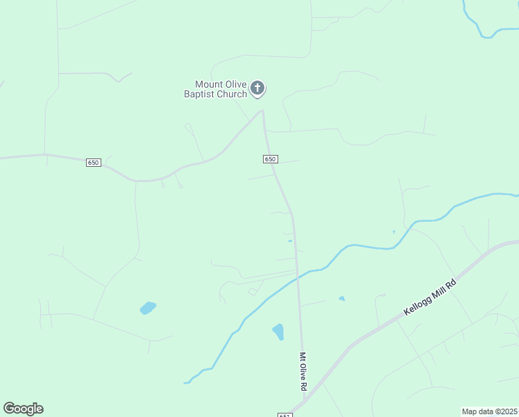 map of restaurants, bars, coffee shops, grocery stores, and more near 490 Mount Olive Road in Fredericksburg