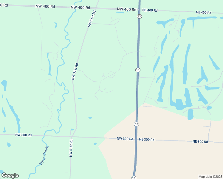 map of restaurants, bars, coffee shops, grocery stores, and more near 21 Northwest 336th Road in Clinton