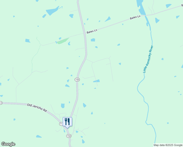 map of restaurants, bars, coffee shops, grocery stores, and more near 1-99 Jericho Ridge Ct in Smithfield