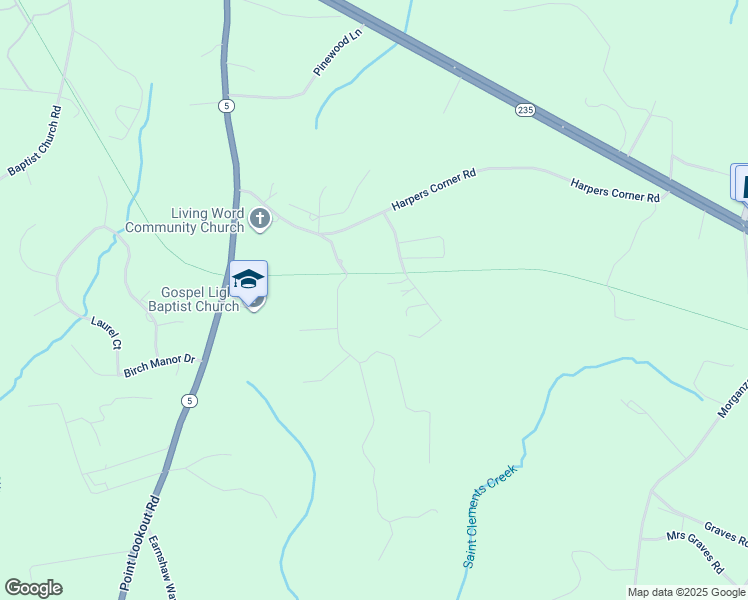 map of restaurants, bars, coffee shops, grocery stores, and more near in Mechanicsville