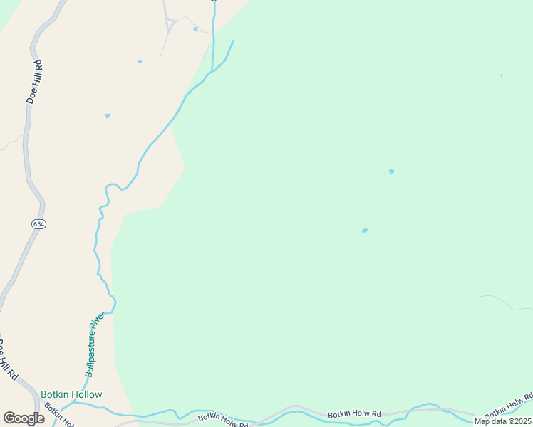 map of restaurants, bars, coffee shops, grocery stores, and more near in Doe Hill